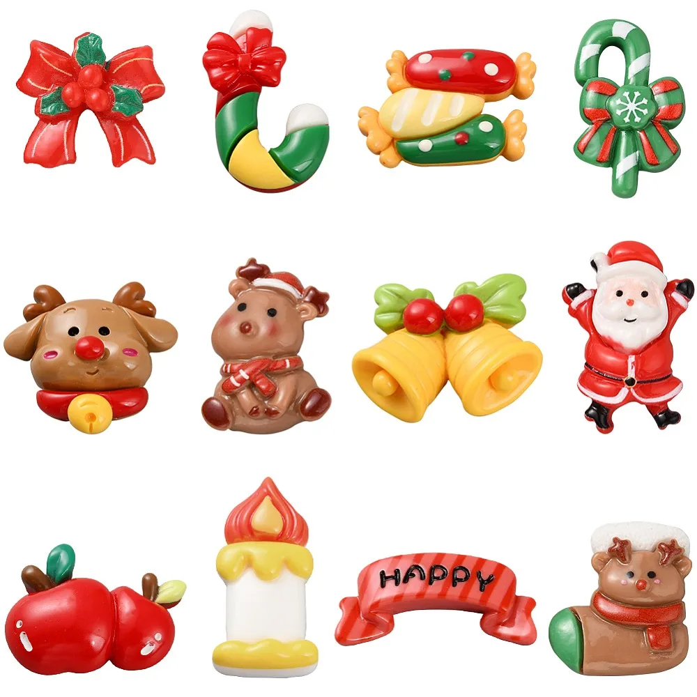 72Pcs 12 Styles Christmas Plastic Cabochons Mixed Color 19.5~28.5x15~30x7~9mm 6pcs/style
72Pcs 12 Styles Christmas Plastic Cabochons Mixed Color 19.5~28.5x15~30x7~9mm 6pcs/style