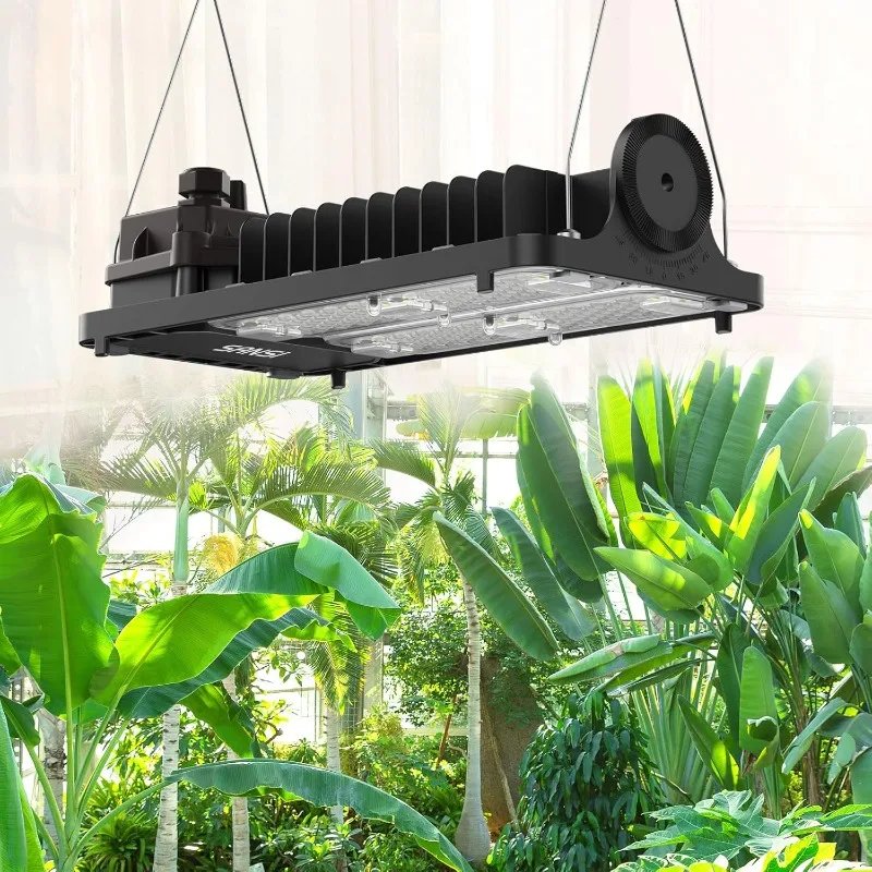 LED Grow Light for Indoor Plants, 1000W LED Grow Light with Optical Lens for High PPFD
LED Grow Light for Indoor Plants, 1000W LED Grow Light with Optical Lens for High PPFD