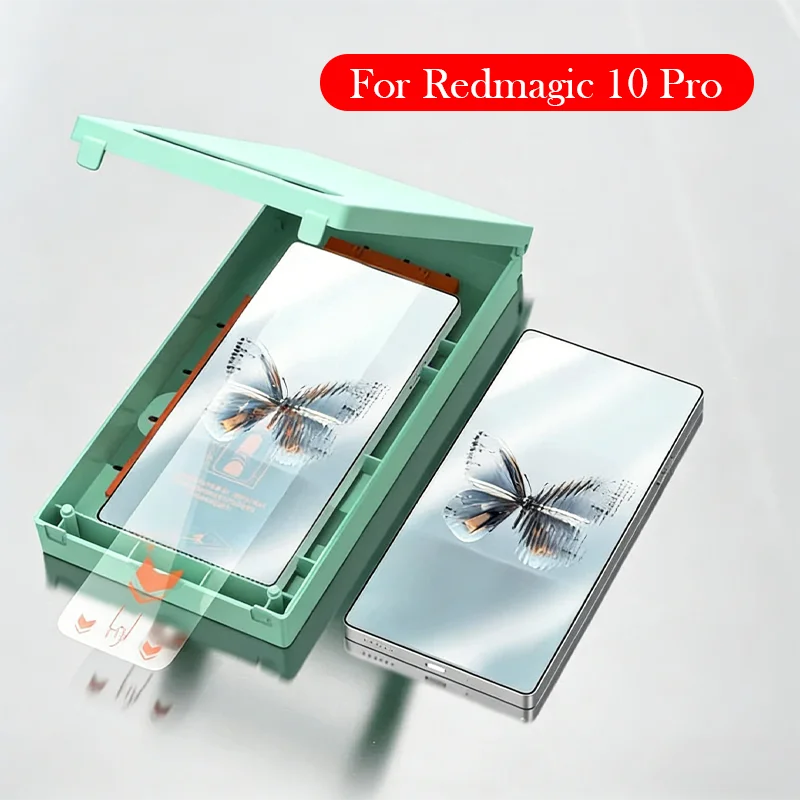 Tempered Glass For Redmagic 10 Pro Plus Dust-free Installation Film Screen Protector for REDAGIC 10 10S PRO PRO+
Tempered Glass For Redmagic 10 Pro Plus Dust-free Installation Film Screen Protector for REDAGIC 10 10S PRO PRO+