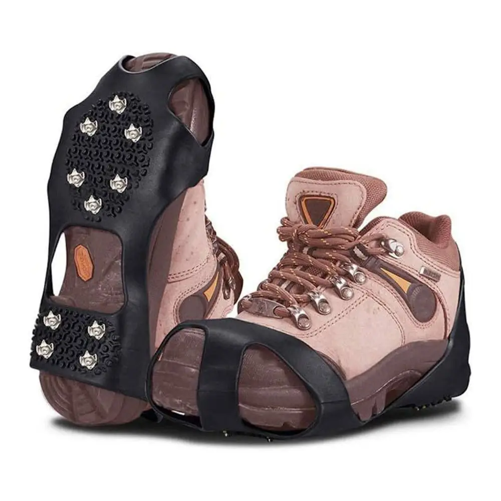 1 Pair Winter Shoe Accessories Durable Ice Snow Shoes Spikes Ice Grippers Anti Slip Crampons Cleats Overshoe
1 Pair Winter Shoe Accessories Durable Ice Snow Shoes Spikes Ice Grippers Anti Slip Crampons Cleats Overshoe