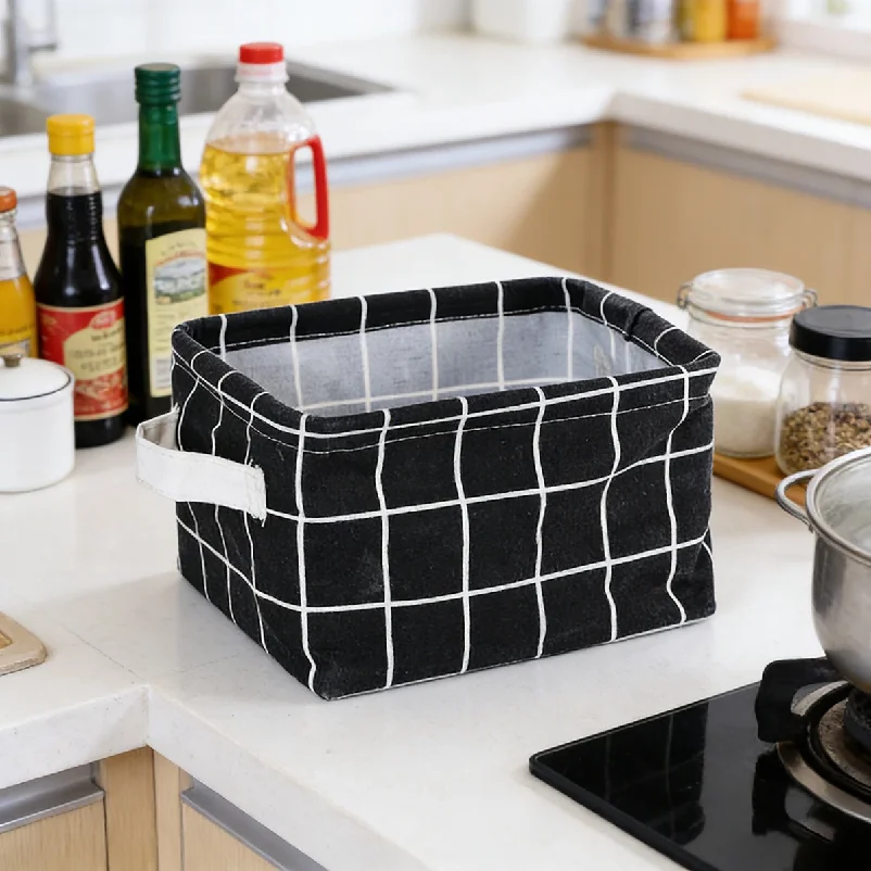 Linen Storage Basket Desktop Organizer Sundries Toy Cosmetic Stationery Storage Box Laundry Basket for Home & Office
Linen Storage Basket Desktop Organizer Sundries Toy Cosmetic Stationery Storage Box Laundry Basket for Home & Office