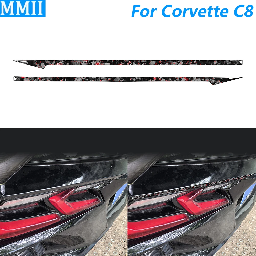 Декоративные накладки из кованого карбона на задний бампер и панель задних фонарей для Chevrolet Corvette C8 2020-2025, автомобильные аксессуары, наклейки
Декоративные накладки из кованого карбона на задний бампер и панель задних фонарей для Chevrolet Corvette C8 2020-2025, автомобильные аксессуары, наклейки