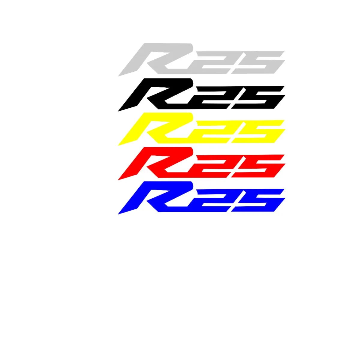 Motorcycle Stickers Emblems Diversion Shell Sticker for YAMAHA R25 R 25 logo a pair
Motorcycle Stickers Emblems Diversion Shell Sticker for YAMAHA R25 R 25 logo a pair
