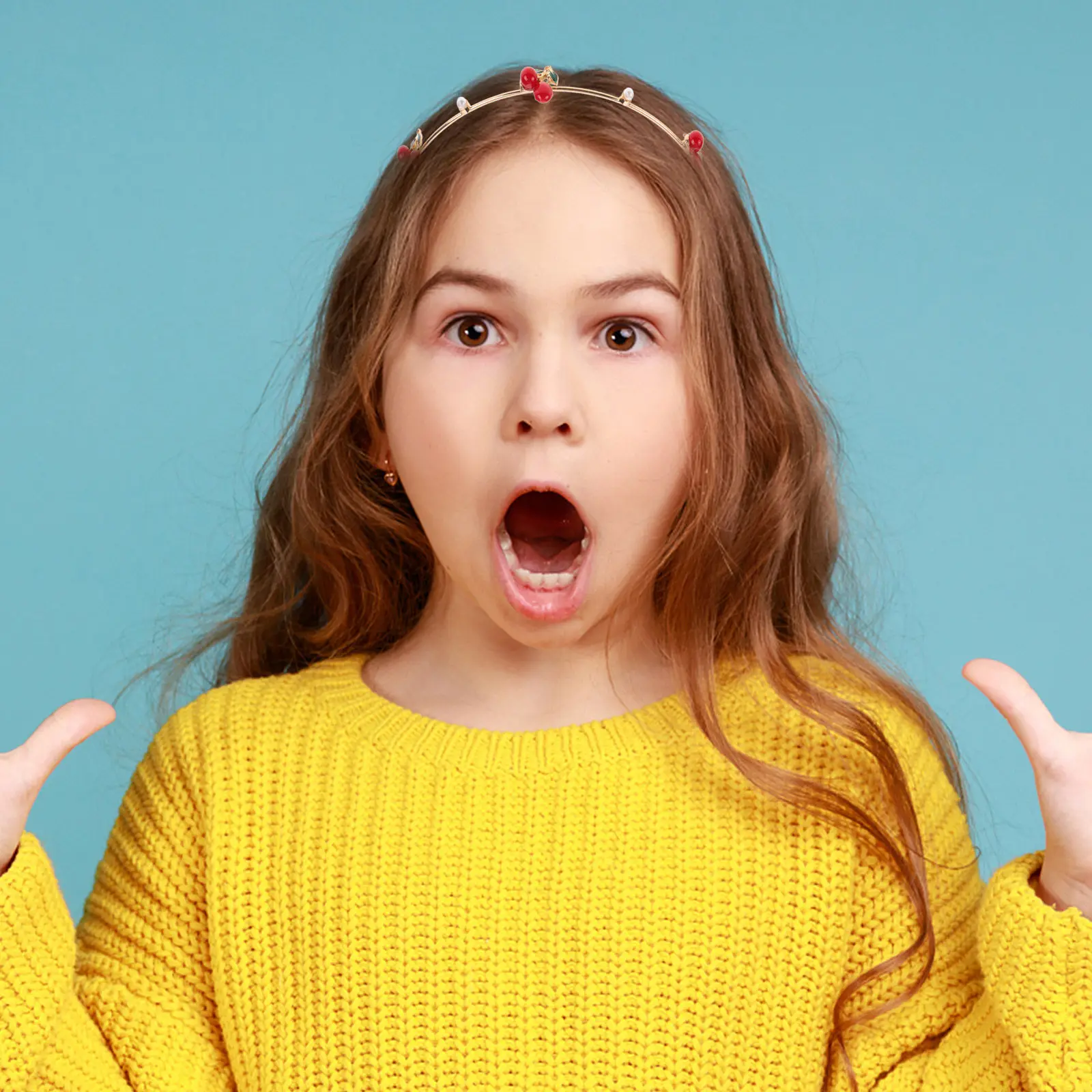 2Pcs Cherry Strawberry Fruit Hair Hoops Headbands Stylish Hair Accessories Women Wedding Family Gatherings Cherry Headband
2Pcs Cherry Strawberry Fruit Hair Hoops Headbands Stylish Hair Accessories Women Wedding Family Gatherings Cherry Headband