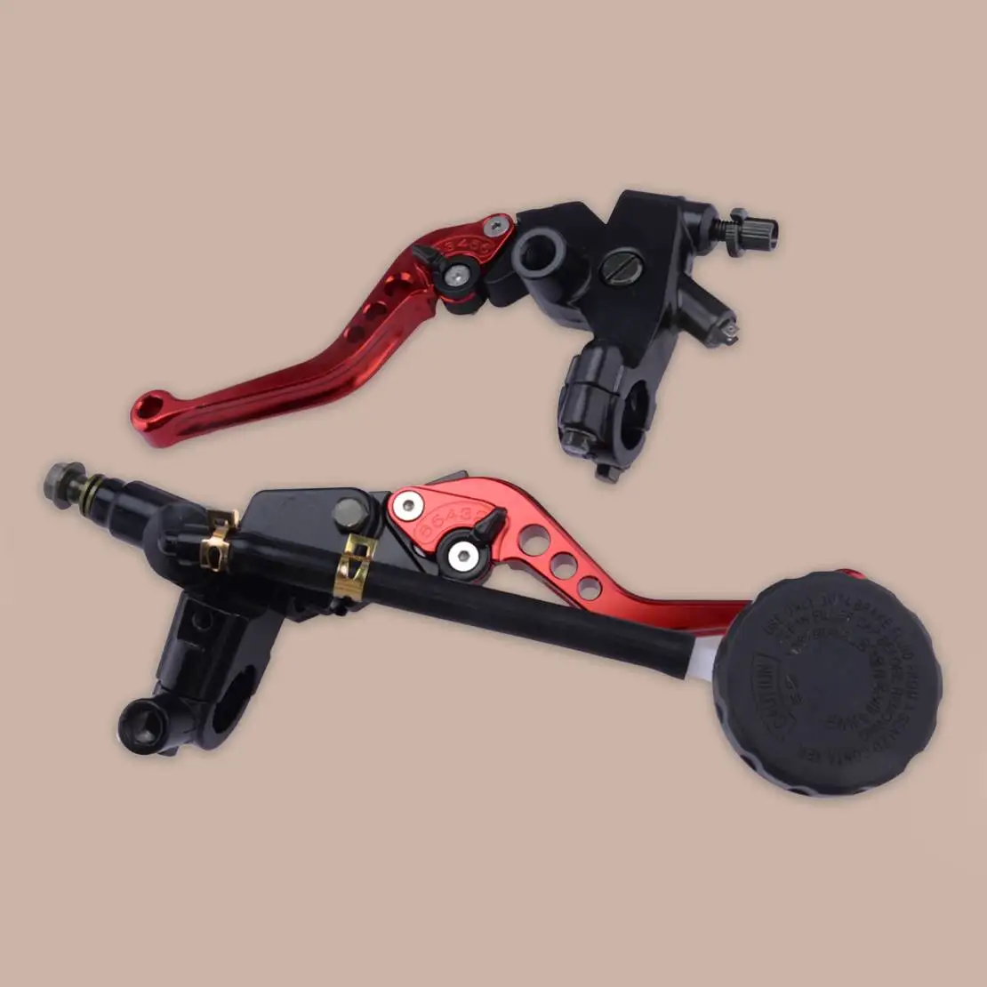 1 Pair Universal Motorcycle 7/8'' 22mm Brake Clutch Master Cylinder Lever Reservoir Red
1 Pair Universal Motorcycle 7/8'' 22mm Brake Clutch Master Cylinder Lever Reservoir Red