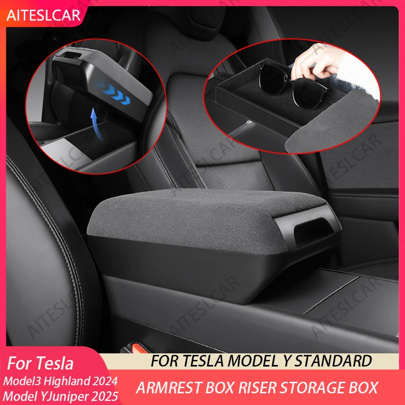 Для Tesla Model Y Juniper 2025 Model 3 Highland подлокотник, увеличивающий рост ящик для хранения, защита центральной консоли, аксессуары
Для Tesla Model Y Juniper 2025 Model 3 Highland подлокотник, увеличивающий рост ящик для хранения, защита центральной консоли, аксессуары