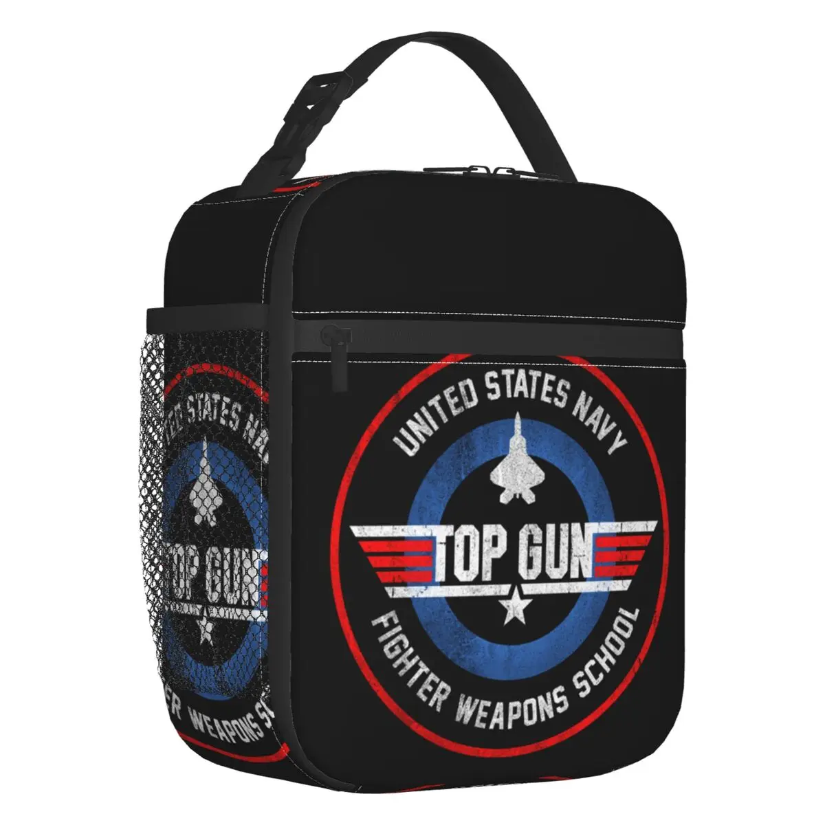 Custom Top Gun Fighter Weapons Lunch Bag Men Women Cooler Thermal Insulated Lunch Boxes for Kids School Children
Custom Top Gun Fighter Weapons Lunch Bag Men Women Cooler Thermal Insulated Lunch Boxes for Kids School Children