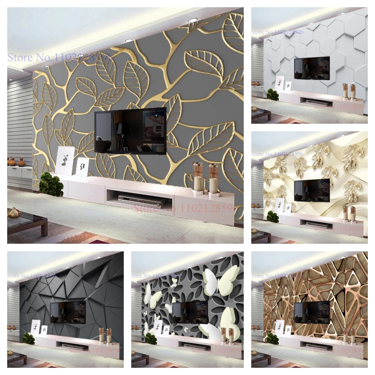 Wallpaper 3D Luxury Painting Custom Wall Mural Large for Living Room TV Sofa Background Bedroom Home Decor Modern Wall Poster
Wallpaper 3D Luxury Painting Custom Wall Mural Large for Living Room TV Sofa Background Bedroom Home Decor Modern Wall Poster