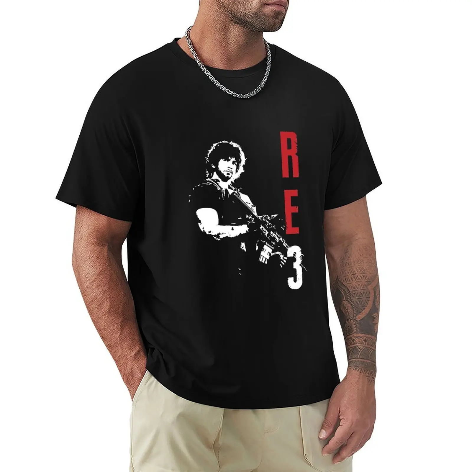 Funny Gifts For Resident Evil 3 Carlos Oliveira T-Shirt plain animal prinfor boys hippie clothes t shirts for men cotton
Funny Gifts For Resident Evil 3 Carlos Oliveira T-Shirt plain animal prinfor boys hippie clothes t shirts for men cotton