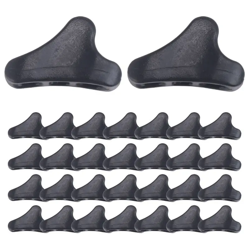 ABJX New 30Pcs Camping Tent Awning Rope Fastener Adjuster Non-Slip Wind Rope Buckles Triple-Cornered Cord Tightener Stopper Adju
ABJX New 30Pcs Camping Tent Awning Rope Fastener Adjuster Non-Slip Wind Rope Buckles Triple-Cornered Cord Tightener Stopper Adju