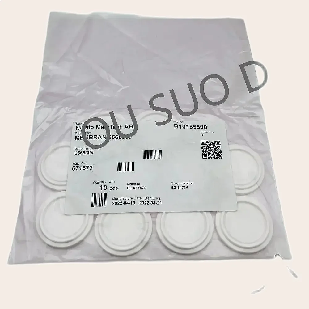 Expiratory Membrane for Maquet Servo-I 10 Pcs New Original Respiratory Filter
Expiratory Membrane for Maquet Servo-I 10 Pcs New Original Respiratory Filter