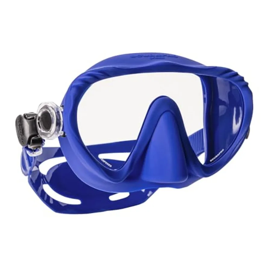 Scuba diving mask for professional use silicone material blue color low-volume frameless design with ultra clear single lens an
Scuba diving mask for professional use silicone material blue color low-volume frameless design with ultra clear single lens an