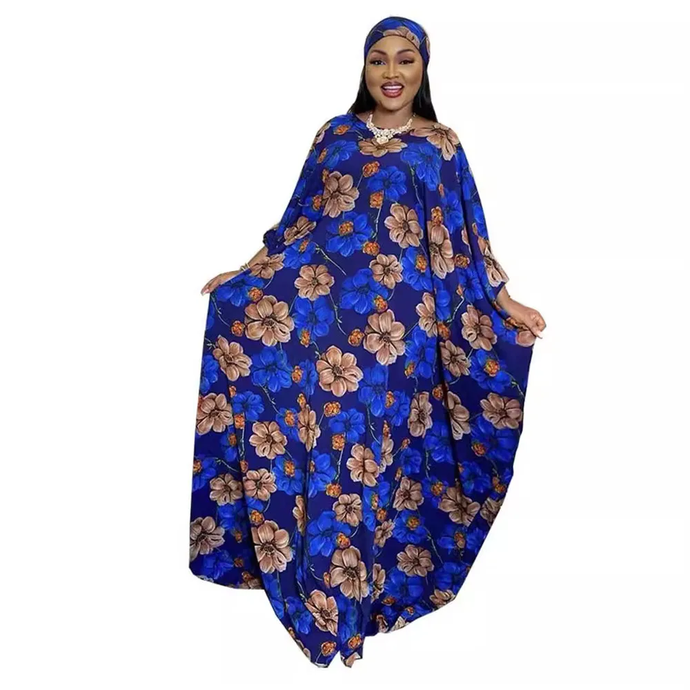 Chiffon Digital Print Loose Plus-size Women's African European Fashion Dress with Hijab 2370
Chiffon Digital Print Loose Plus-size Women's African European Fashion Dress with Hijab 2370