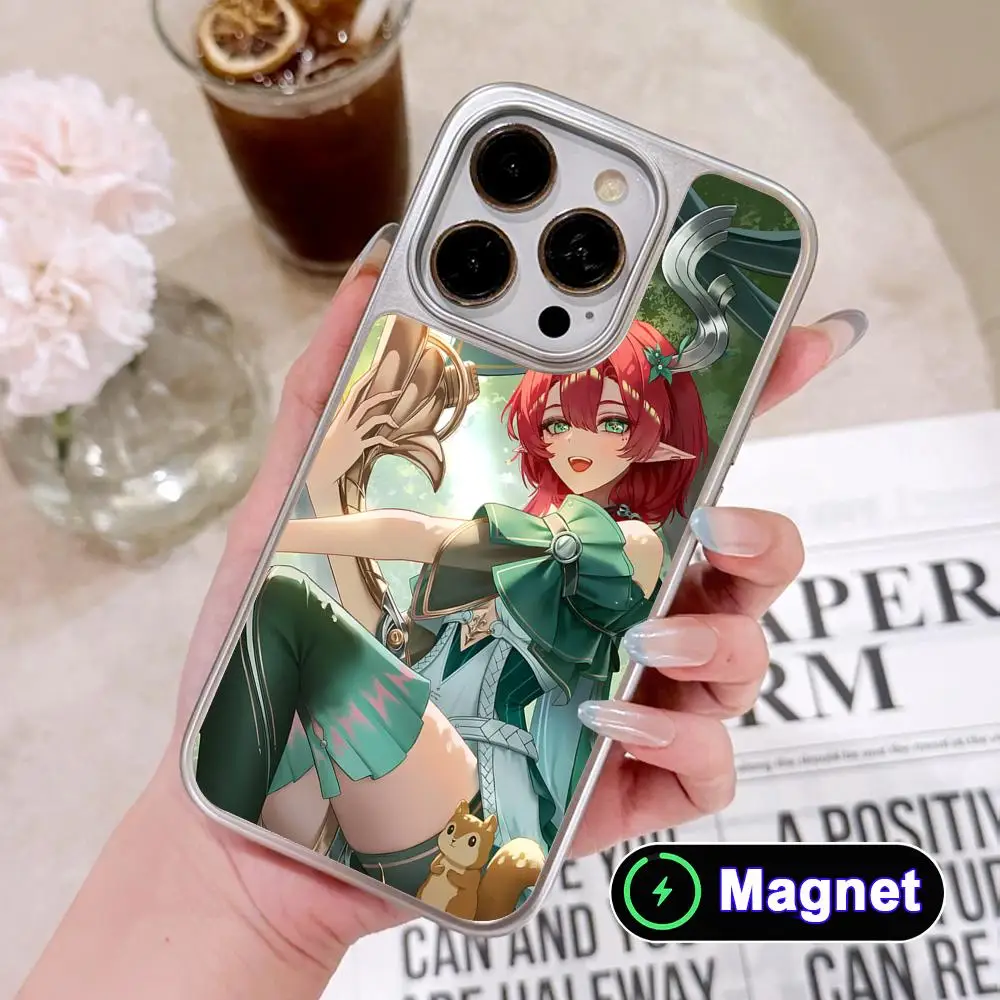 Wuthering Waves Ciaccona Phone Case for iPhone 17 16 15 14 13 12 11 Air Pro Max Plus Electroplated Silver Magnet Cover
Wuthering Waves Ciaccona Phone Case for iPhone 17 16 15 14 13 12 11 Air Pro Max Plus Electroplated Silver Magnet Cover