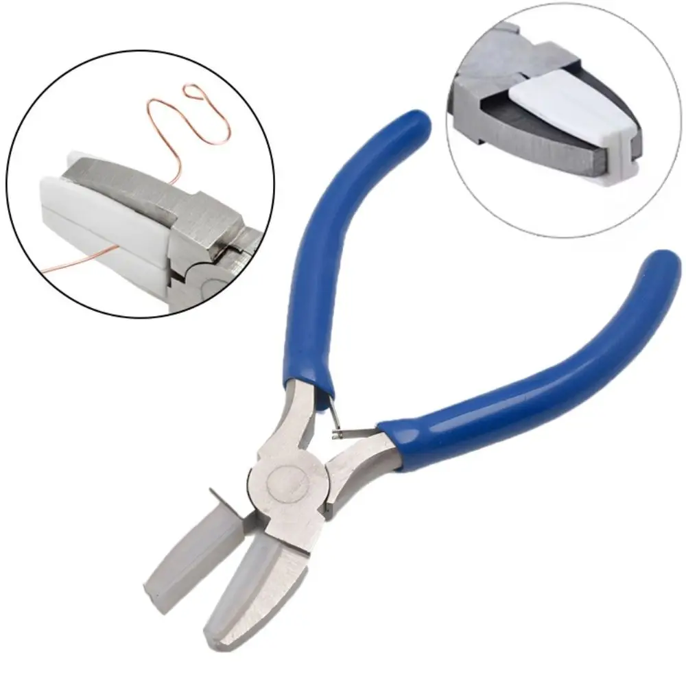 Multifunction Plat Nose Pliers Scratch Resistant Portable Jewelry Making Pliers Non-slip Handle Carbon Steel DIY Tool Pliers
Multifunction Plat Nose Pliers Scratch Resistant Portable Jewelry Making Pliers Non-slip Handle Carbon Steel DIY Tool Pliers