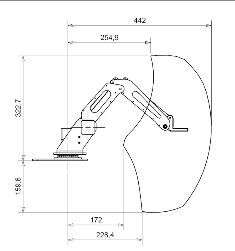2026 Three-axis Robot Arm Automatic Industrial Robot Arm Can Be Equipped with Motor Drive Control Aluminum Alloy
2026 Three-axis Robot Arm Automatic Industrial Robot Arm Can Be Equipped with Motor Drive Control Aluminum Alloy