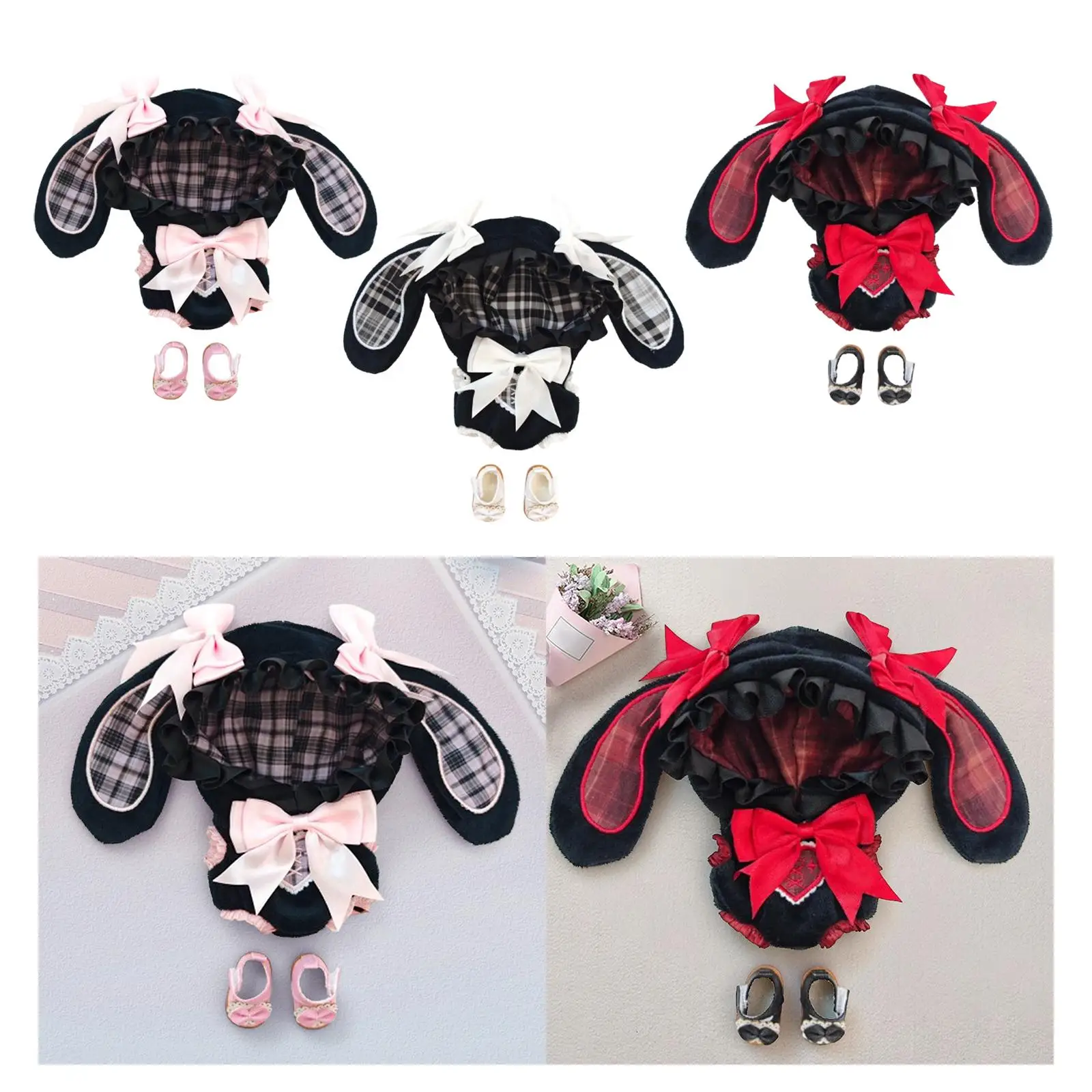 15cm 17cm Plush Doll Clothes with Doll Shoes Hooded Bodysuit Soft DIY Stylish Stuffed Animals Accessories for Gift Little Girls
15cm 17cm Plush Doll Clothes with Doll Shoes Hooded Bodysuit Soft DIY Stylish Stuffed Animals Accessories for Gift Little Girls