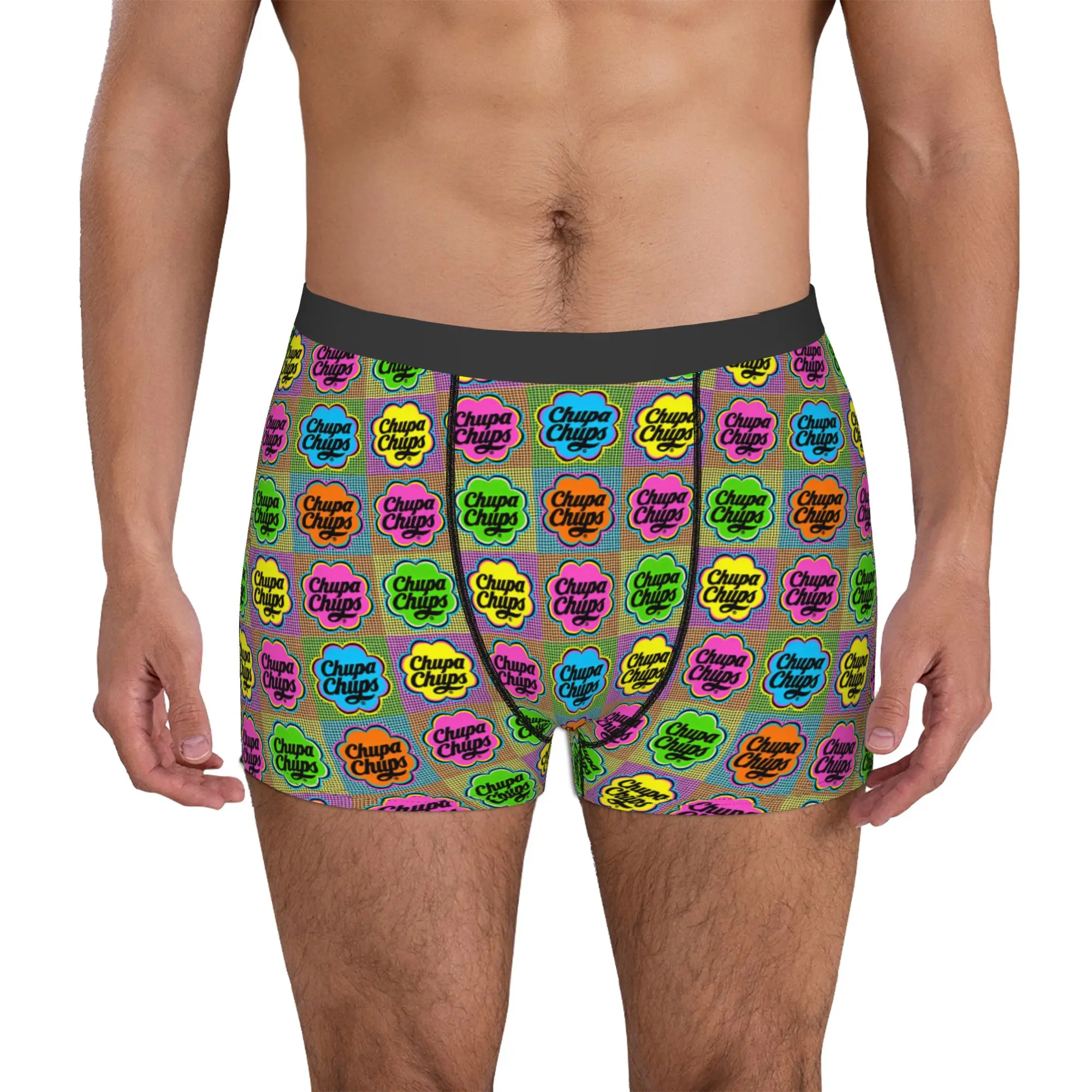 C-Chupa C-Chups Chups Pattern Funny Boxers Shorts Men's Forever Fun Briefs Underwear Novelty Underpants
C-Chupa C-Chups Chups Pattern Funny Boxers Shorts Men's Forever Fun Briefs Underwear Novelty Underpants