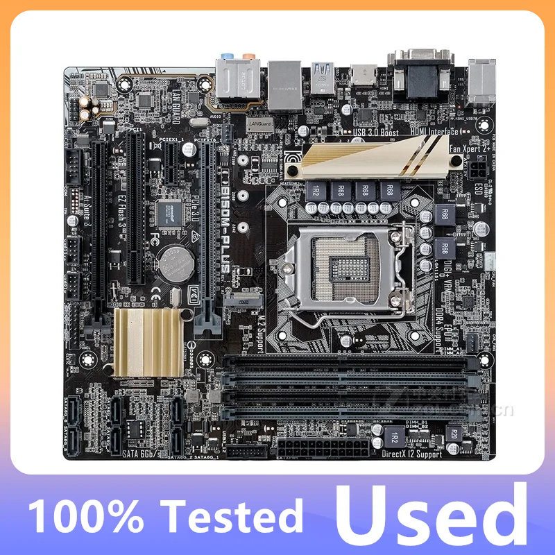 B150m-plus Slot, Lga1151 Ddr4 Sata3 Desktop Motherboard 100% Tested
B150m-plus Slot, Lga1151 Ddr4 Sata3 Desktop Motherboard 100% Tested