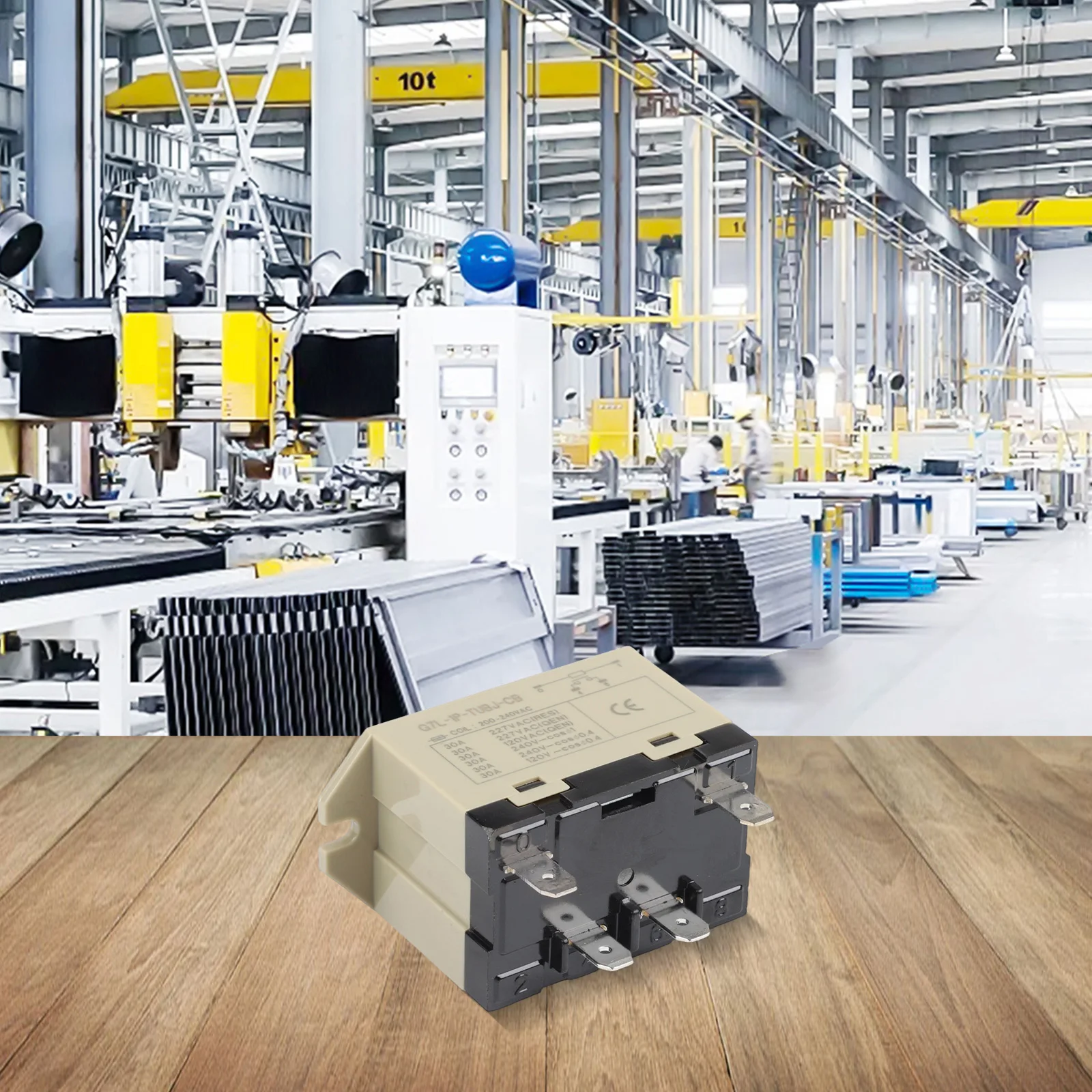 Электромагнитное реле G7L с огнестойким корпусом 220В/240В переменного тока 30А для контроля безопасности кондиционеров
Электромагнитное реле G7L с огнестойким корпусом 220В/240В переменного тока 30А для контроля безопасности кондиционеров