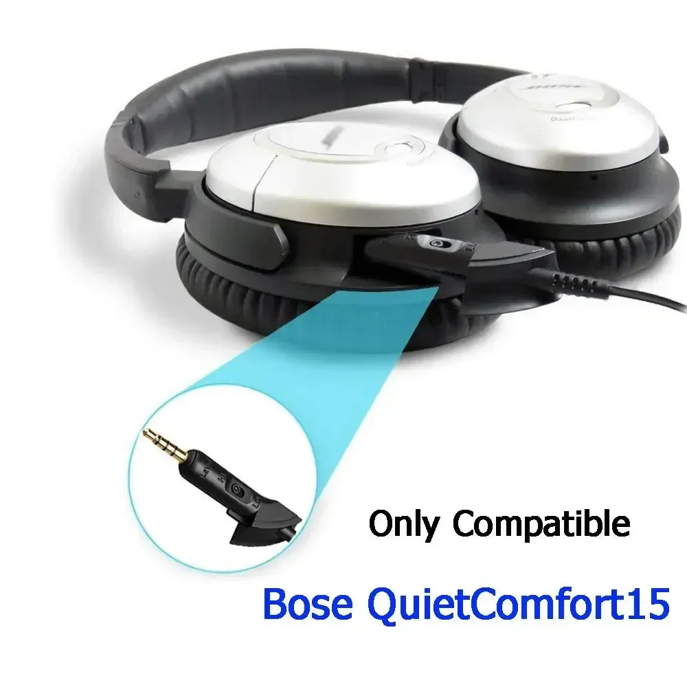 Replacement High quality oxygen free copper core Stereo Audio Cable Extension Music Cord Wire for Bose QC15 Headsets repair part
Replacement High quality oxygen free copper core Stereo Audio Cable Extension Music Cord Wire for Bose QC15 Headsets repair part