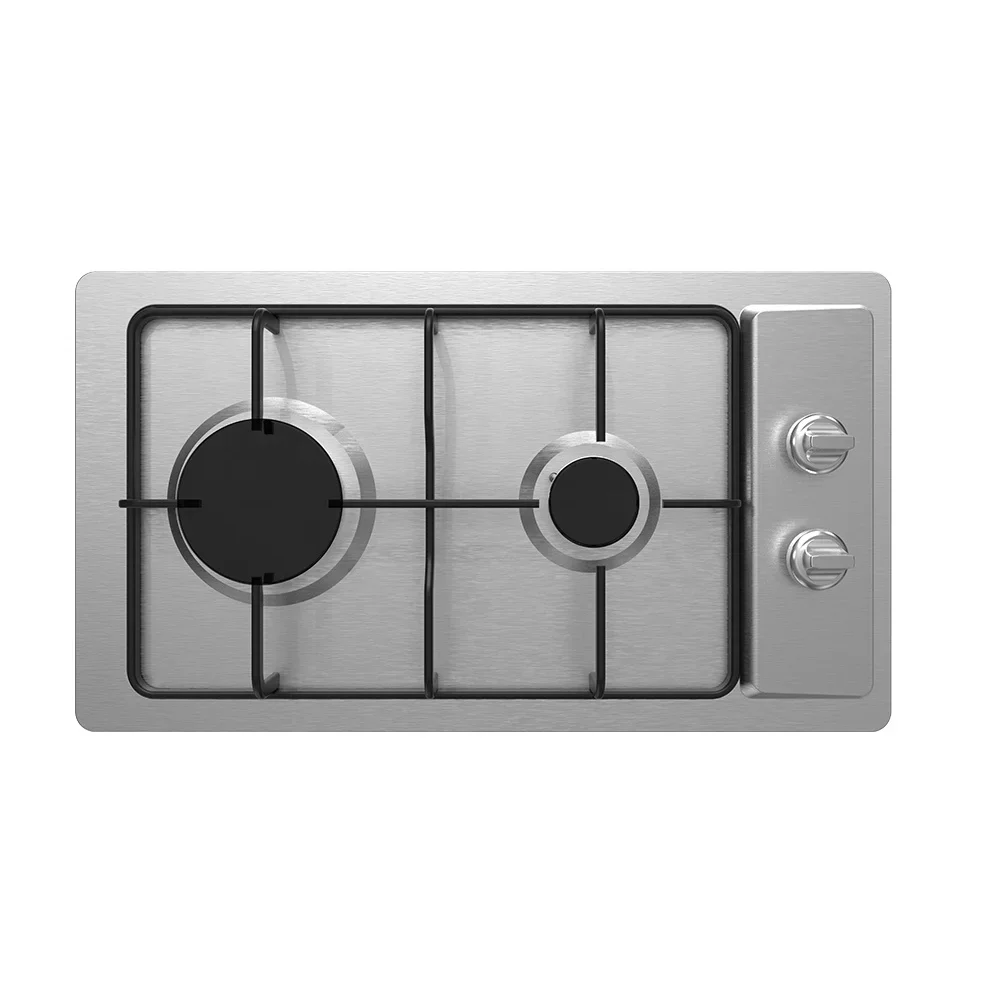 -Stainless Steel 2 Burner Gaz Cooktops Kitchen Appliance Small Built In Double Burner Gas Stove
-Stainless Steel 2 Burner Gaz Cooktops Kitchen Appliance Small Built In Double Burner Gas Stove