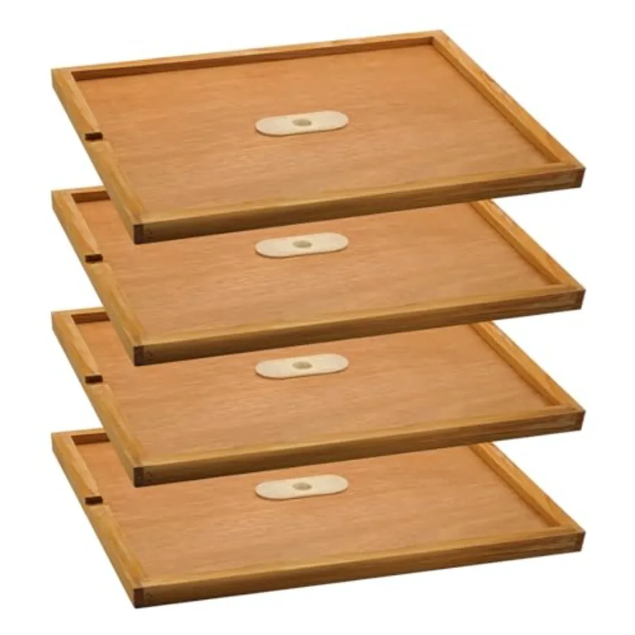 PCS Beehive Inner Cover for 10 Frame Hive Box, Beeswax-Coated Ventilated Inner Cover, Bee Hive Screen Inner Cover, Compatible w
PCS Beehive Inner Cover for 10 Frame Hive Box, Beeswax-Coated Ventilated Inner Cover, Bee Hive Screen Inner Cover, Compatible w