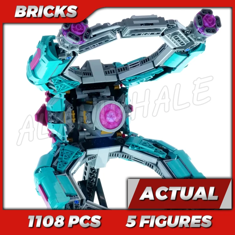 1108pcs Super Fighter Revengers New Galaxy Guardians' Ship Versatile Spaceship 90014 Building Kits Toys Compatible With Bricks
1108pcs Super Fighter Revengers New Galaxy Guardians' Ship Versatile Spaceship 90014 Building Kits Toys Compatible With Bricks