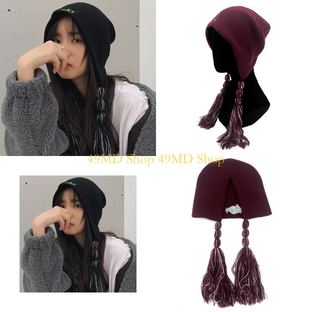 49MD Женская вязаная ветрозащитная шапка с оплеткой и узором для вышивки для подруги
49MD Женская вязаная ветрозащитная шапка с оплеткой и узором для вышивки для подруги