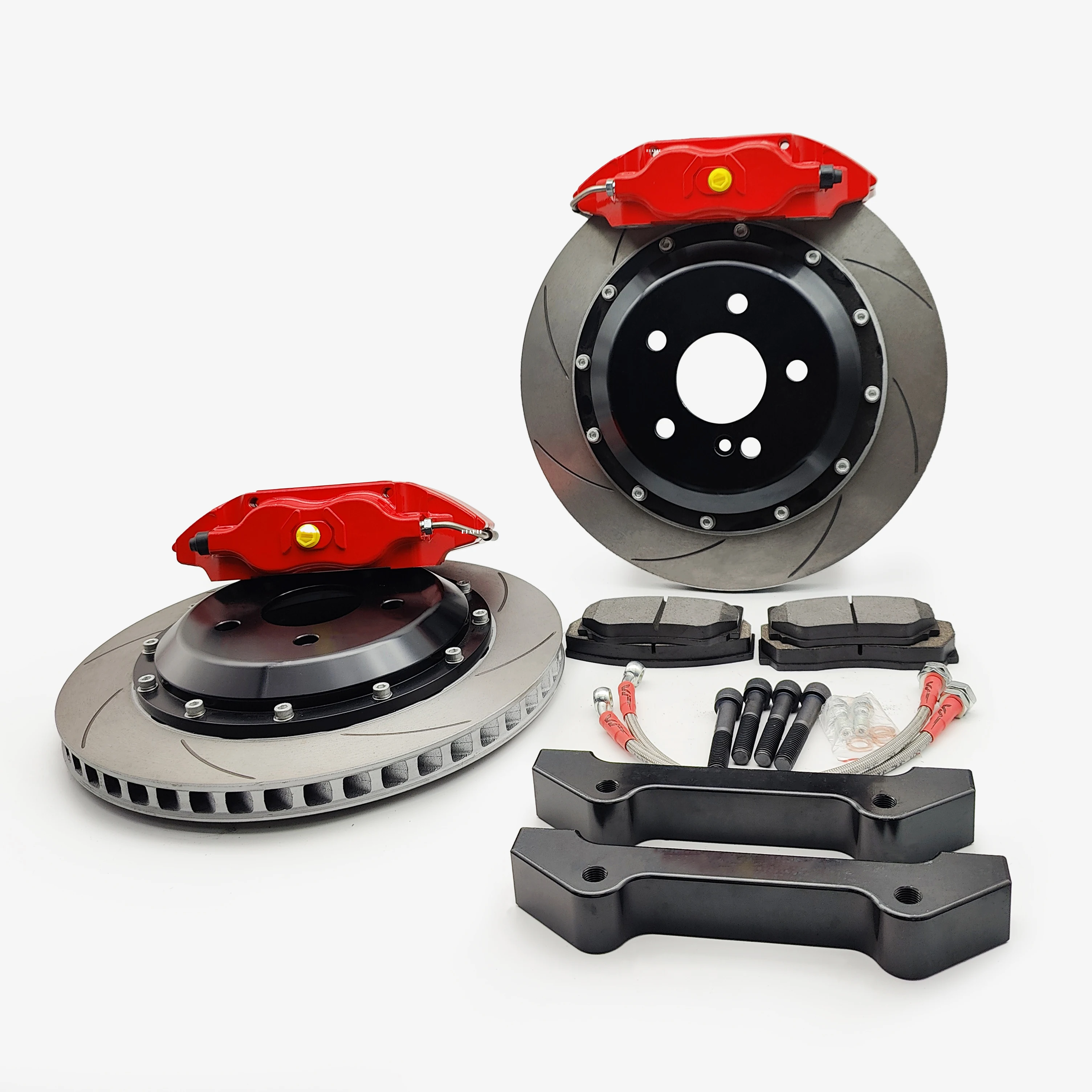 KLAKLE Auto Performance Parts 7600 Brake Caliper 285*24MM Disc Brake AL7075 Center Bell Bracket For Bmw F30 F32 Wheel 17 Inches
KLAKLE Auto Performance Parts 7600 Brake Caliper 285*24MM Disc Brake AL7075 Center Bell Bracket For Bmw F30 F32 Wheel 17 Inches