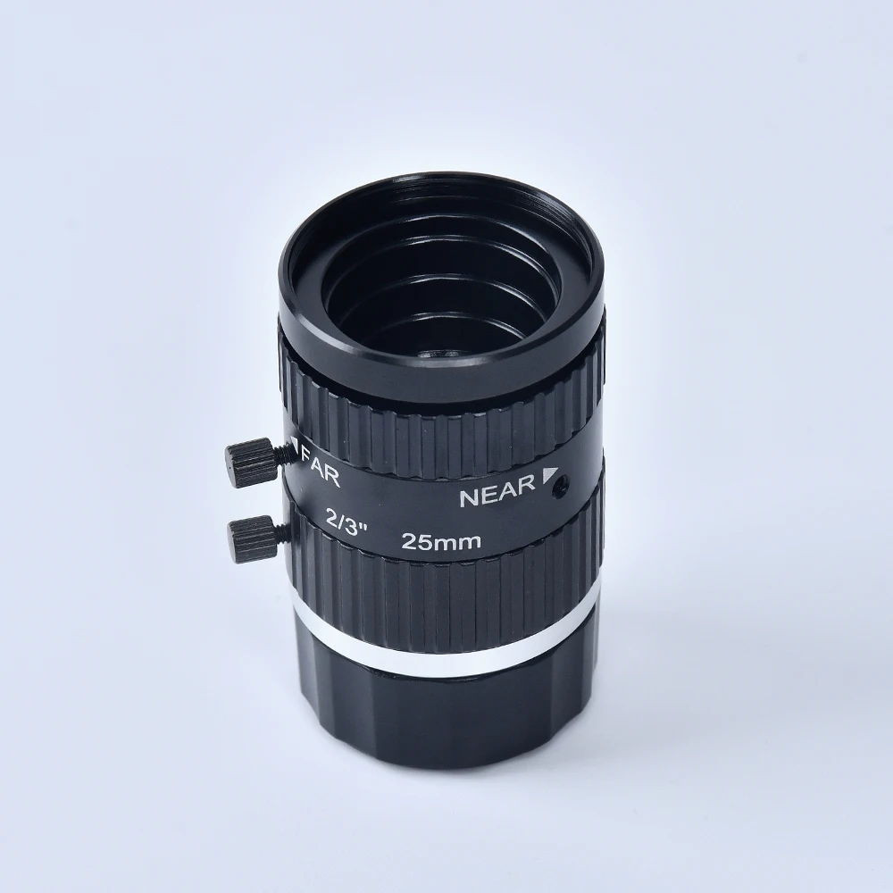 10MP Fixed Focus C-mount FA Machine Vision Camera Lens 2/3" 25mm F2.8-F16 Full Frame Optical Accessories
10MP Fixed Focus C-mount FA Machine Vision Camera Lens 2/3" 25mm F2.8-F16 Full Frame Optical Accessories