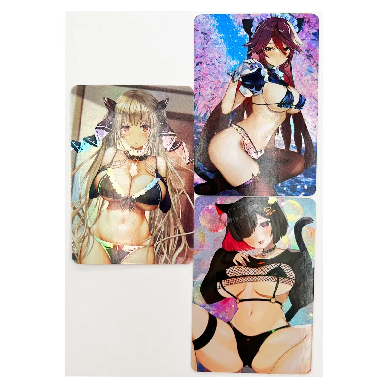 3pcs/set ACG Cat Girl Toys Hobbies Hobby Collectibles Game Collection Anime Cards
3pcs/set ACG Cat Girl Toys Hobbies Hobby Collectibles Game Collection Anime Cards