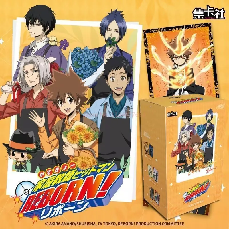 Genuine Home Tutor Hitman Reborn Card Engraving Time Series Sawada Tsunayoshi Hibari Kyoya Anime Collectible Card Toy Gift
Genuine Home Tutor Hitman Reborn Card Engraving Time Series Sawada Tsunayoshi Hibari Kyoya Anime Collectible Card Toy Gift