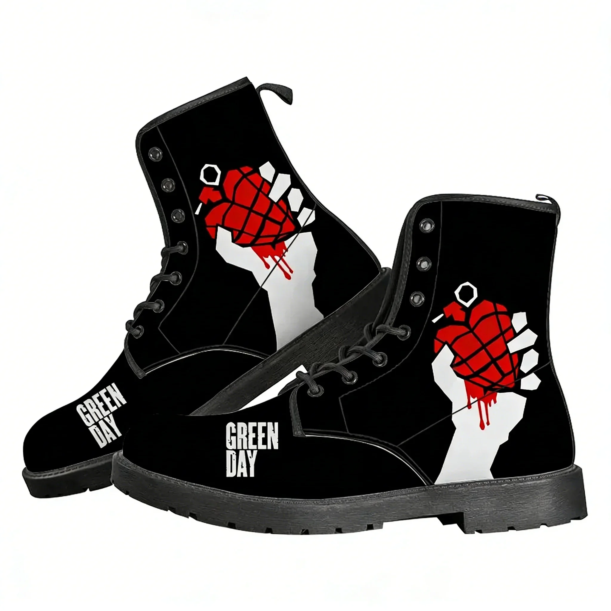 Green Day Boots Mens Womens Teenager Casual Boot Outdoor High Quality Fashion Casual Lightweight Fashion Pattern Custom Shoes
Green Day Boots Mens Womens Teenager Casual Boot Outdoor High Quality Fashion Casual Lightweight Fashion Pattern Custom Shoes