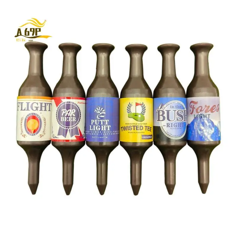 A69P-6Pcs Golf Tees Beer Bottle Golf Tees For Golfers
A69P-6Pcs Golf Tees Beer Bottle Golf Tees For Golfers