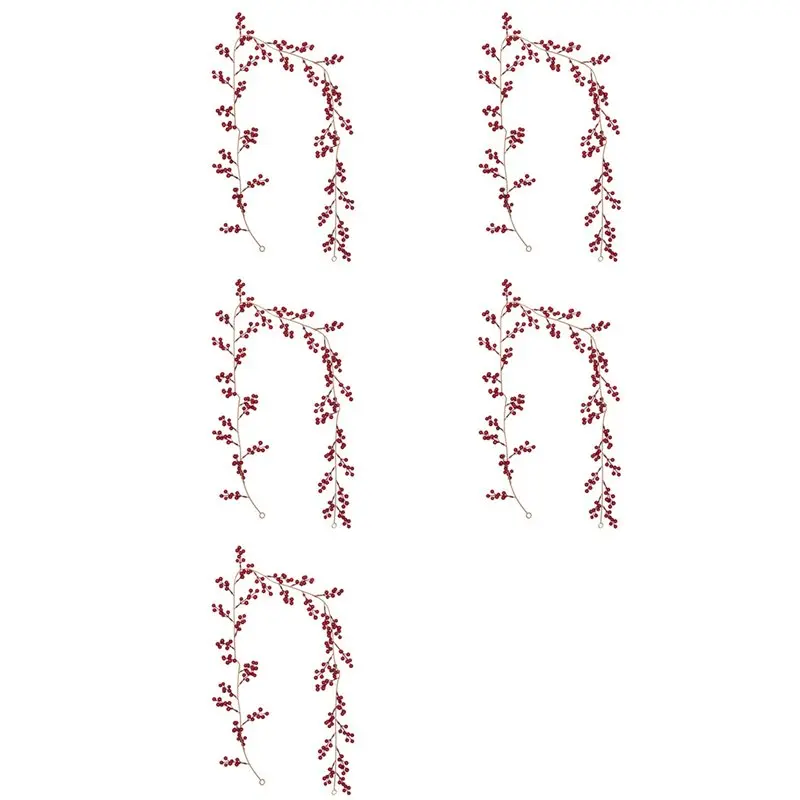 ABDJ-5X Рождественская гирлянда из красных ягод, искусственная бордовая красная ягодная гирлянда из искусственных ягод для внутреннего и наружного украшения
ABDJ-5X Рождественская гирлянда из красных ягод, искусственная бордовая красная ягодная гирлянда из искусственных ягод для внутреннего и наружного украшения