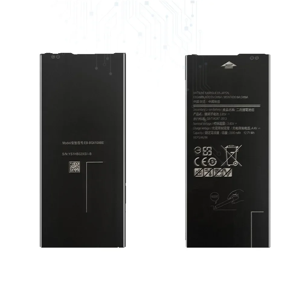 Аккумулятор 3300 мАч EB-BG610ABE для Samsung Galaxy Max On7 2016 G610 G615 G6100 J7 Prime 2/max + гарантия аккумуляторов
Аккумулятор 3300 мАч EB-BG610ABE для Samsung Galaxy Max On7 2016 G610 G615 G6100 J7 Prime 2/max + гарантия аккумуляторов