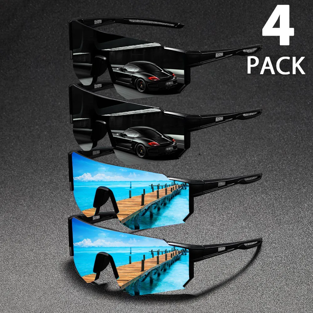 Набор модных очков Dream Surround из 4 предметов — супер крутой модный дизайн, унисекс, подходит для повседневной жизни
Набор модных очков Dream Surround из 4 предметов — супер крутой модный дизайн, унисекс, подходит для повседневной жизни