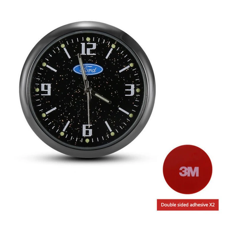 Car Center Console Air Conditioner Quartz Luminous Clock Watch For Ford Mustang Fiesta Kuga Edge Mondeo ST Fusion Stickers
Car Center Console Air Conditioner Quartz Luminous Clock Watch For Ford Mustang Fiesta Kuga Edge Mondeo ST Fusion Stickers