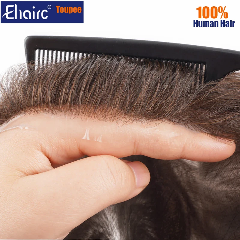 Thinnest 0.03mm Ultra Skin V-looped Stock Men's Hairpieces,Men Toupee Human Hair Men Wig Replacement Systems 6" Male Wigs
Thinnest 0.03mm Ultra Skin V-looped Stock Men's Hairpieces,Men Toupee Human Hair Men Wig Replacement Systems 6" Male Wigs