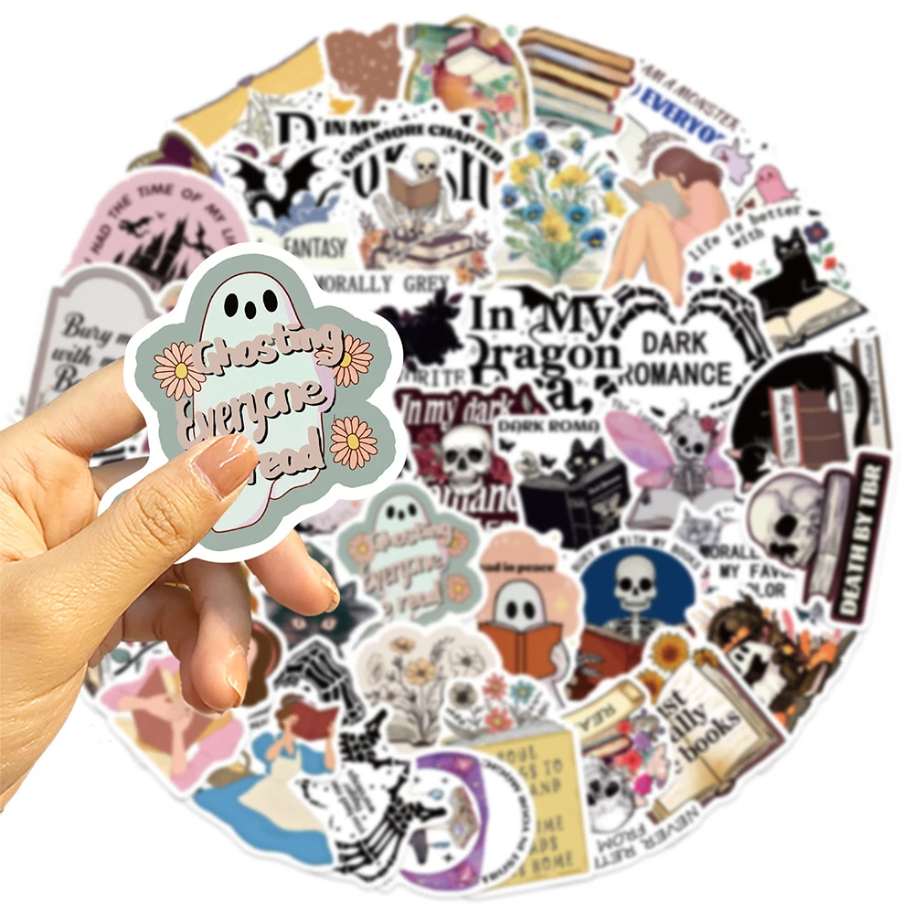10/30/50pcs Cool Bookish Gothic Skull Reader Stickers Cartoon Graffiti Decals Decoration Phone Diary Scrapbook Sticker Wholesale
10/30/50pcs Cool Bookish Gothic Skull Reader Stickers Cartoon Graffiti Decals Decoration Phone Diary Scrapbook Sticker Wholesale