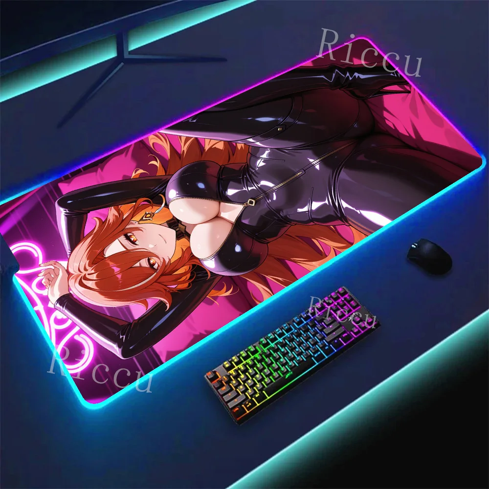 RGB Mavuika Genshin Impact MousePad Game Laptop hentai Mat Extra Large Kawaii Anime Girls Mousepad PC Gaming Accessories Desk 
RGB Mavuika Genshin Impact MousePad Game Laptop hentai Mat Extra Large Kawaii Anime Girls Mousepad PC Gaming Accessories Desk
