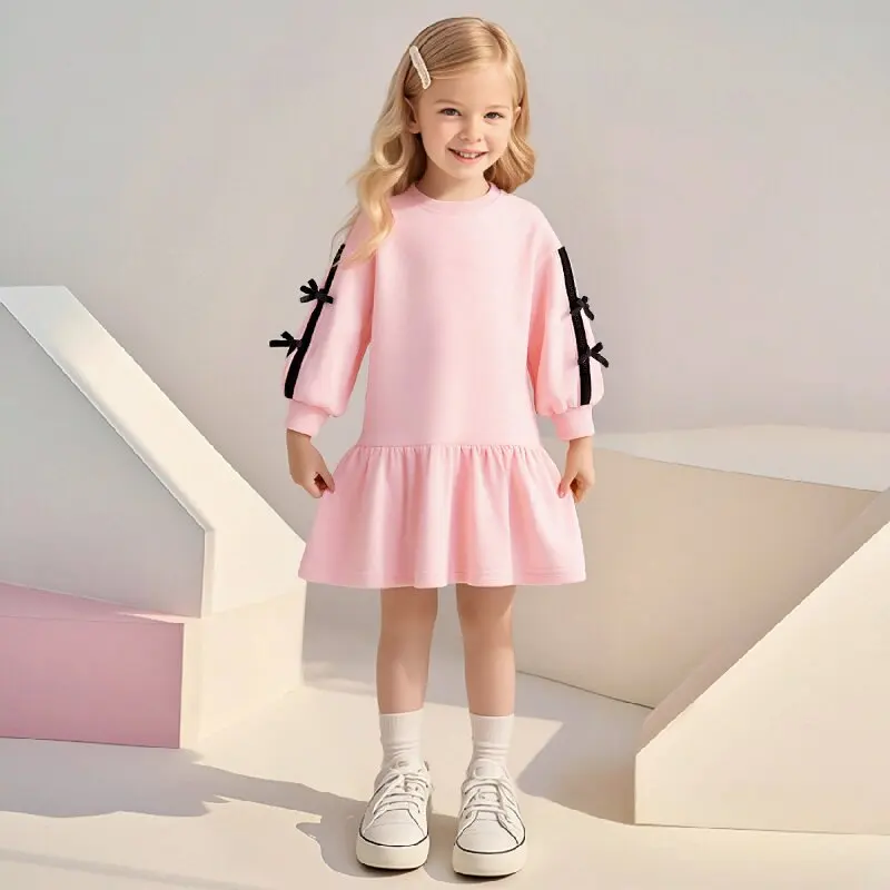 Little maven Spring Autumn Baby Girls Long Sleeves Dress Cute Kids Clothes Bowknots Girls Princess Dresses 2-7 year Party Dress
Little maven Spring Autumn Baby Girls Long Sleeves Dress Cute Kids Clothes Bowknots Girls Princess Dresses 2-7 year Party Dress
