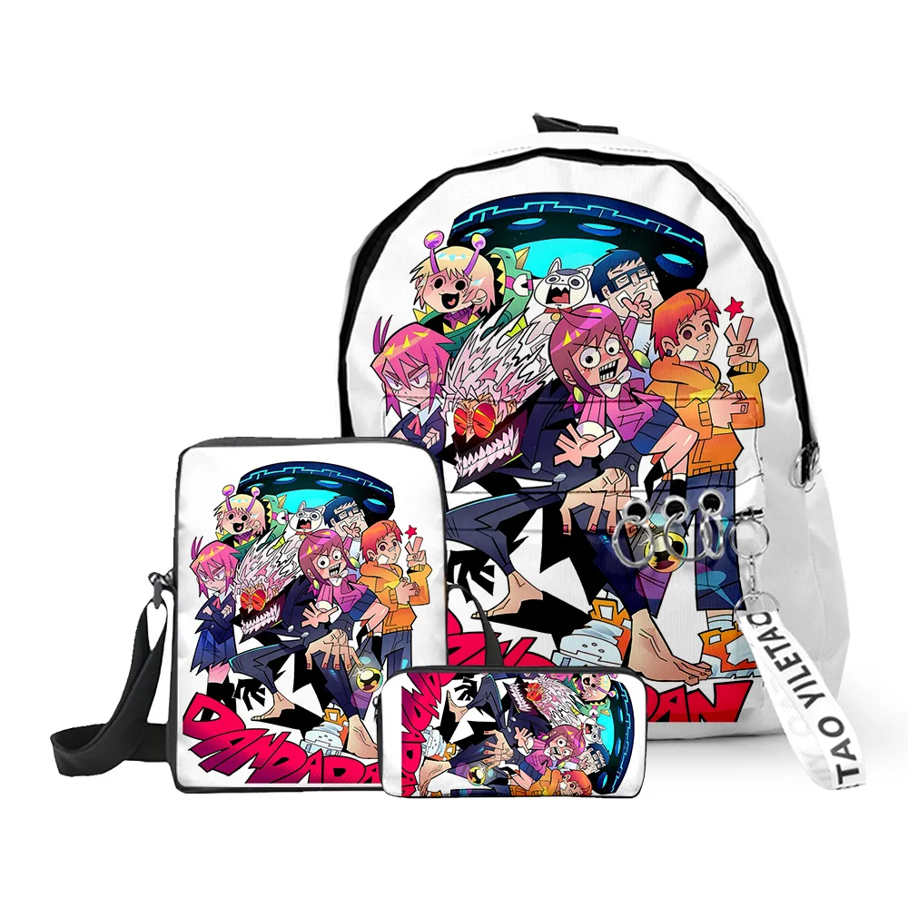 Популярные в стиле хип-хоп Dandadan с 3D принтом, 3 шт./компл., школьные сумки для учеников, оксфордский рюкзак с цепочкой для ключей, наклонная сумка на плечо, пенал
Популярные в стиле хип-хоп Dandadan с 3D принтом, 3 шт./компл., школьные сумки для учеников, оксфордский рюкзак с цепочкой для ключей, наклонная сумка на плечо, пенал