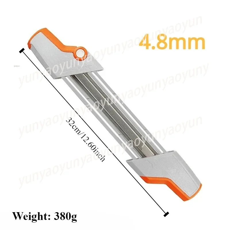 2-in-1 Manual Chainsaw Sharpener 4.0/4.8mm File Whetstone Grinder Universal High Precision Sharpening Tool
2-in-1 Manual Chainsaw Sharpener 4.0/4.8mm File Whetstone Grinder Universal High Precision Sharpening Tool