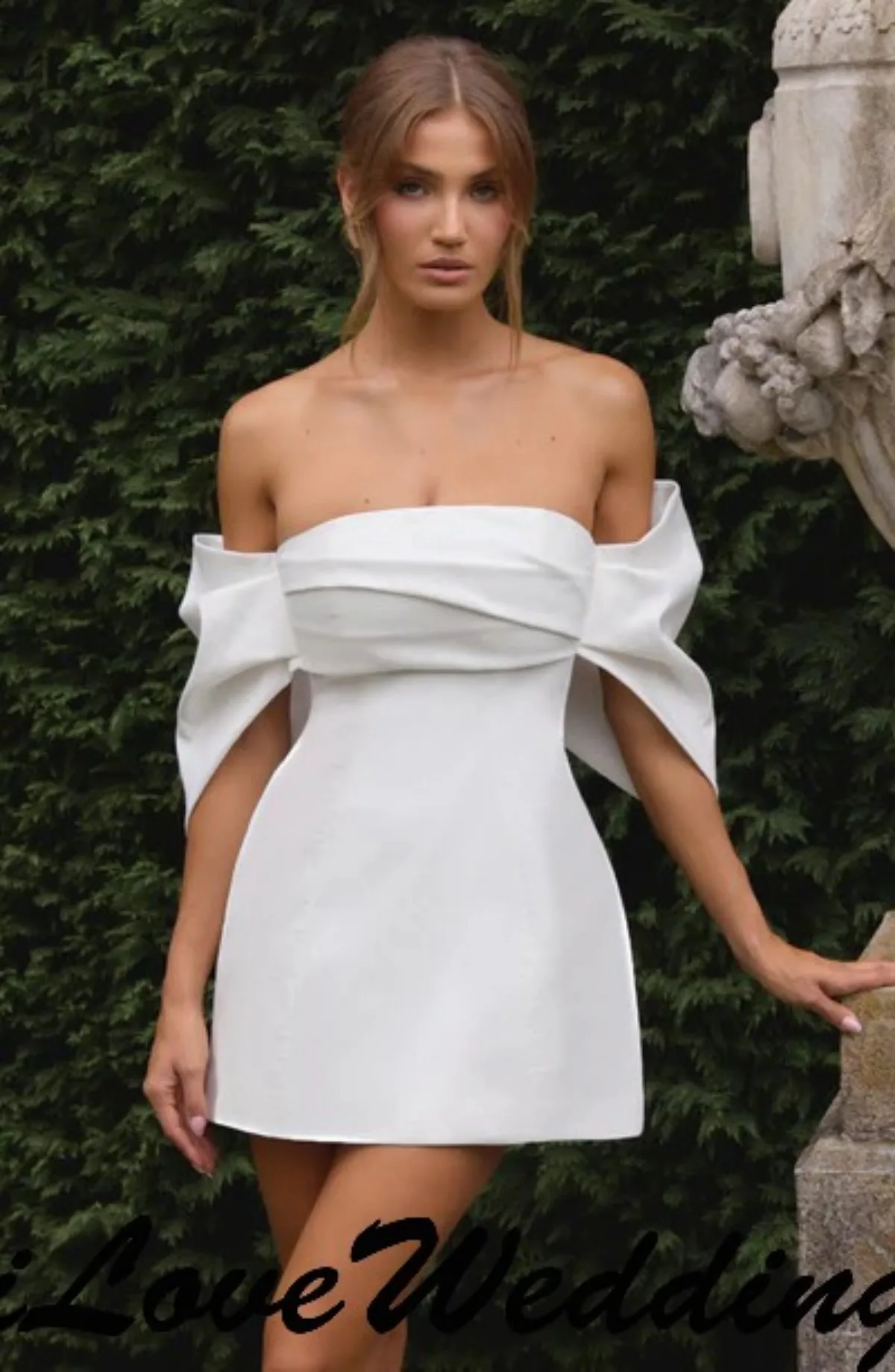 Homecoming Dress 2025 Off White Wedding Party Dress For Woman A-Line Satin Off The Shoulder Mini Length Bow Open Back Customized
Homecoming Dress 2025 Off White Wedding Party Dress For Woman A-Line Satin Off The Shoulder Mini Length Bow Open Back Customized