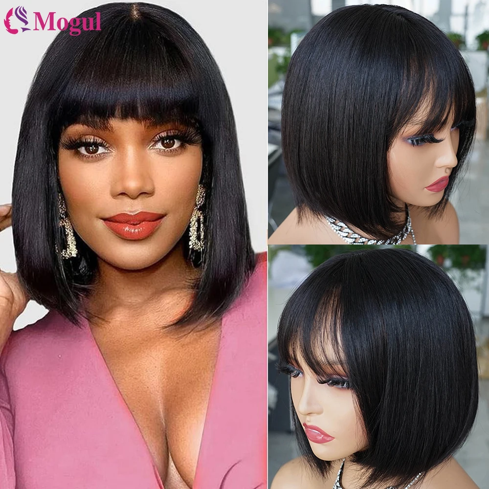 Short Human Hair Wigs With Bangs 10inch Straight Black Brown Bob Wigs Human Hair Wear And Go Glueless Lace Wigs Human Hair Bob
Short Human Hair Wigs With Bangs 10inch Straight Black Brown Bob Wigs Human Hair Wear And Go Glueless Lace Wigs Human Hair Bob