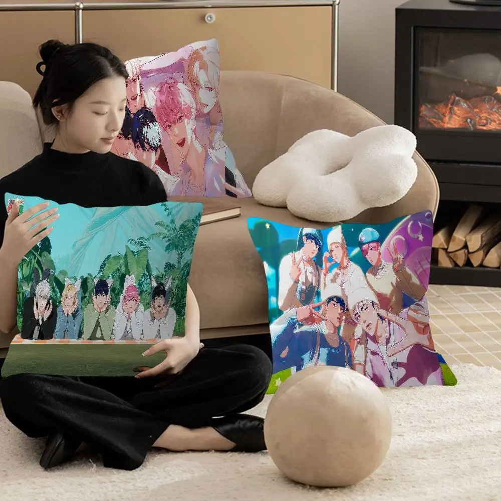 KPOP PLAVE Cushion Cover Decorative Pillow Sofa Home Decor Case Pillow Cases
KPOP PLAVE Cushion Cover Decorative Pillow Sofa Home Decor Case Pillow Cases
