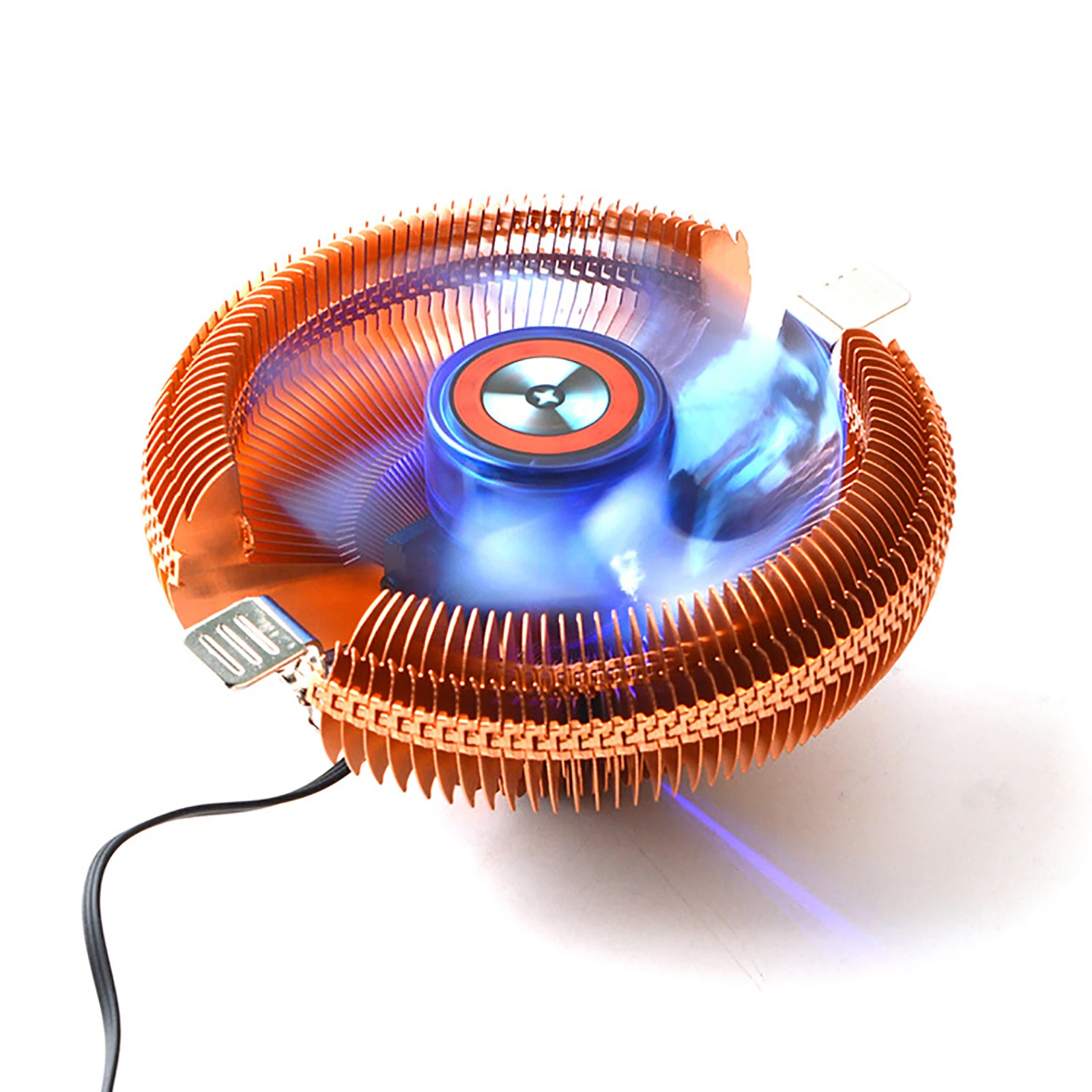 1pc Brand New 12V Computer CPU Cooling Fan with Copper Heat Sink Shim Silent Server Cooling Fan Lighting Cooler
1pc Brand New 12V Computer CPU Cooling Fan with Copper Heat Sink Shim Silent Server Cooling Fan Lighting Cooler