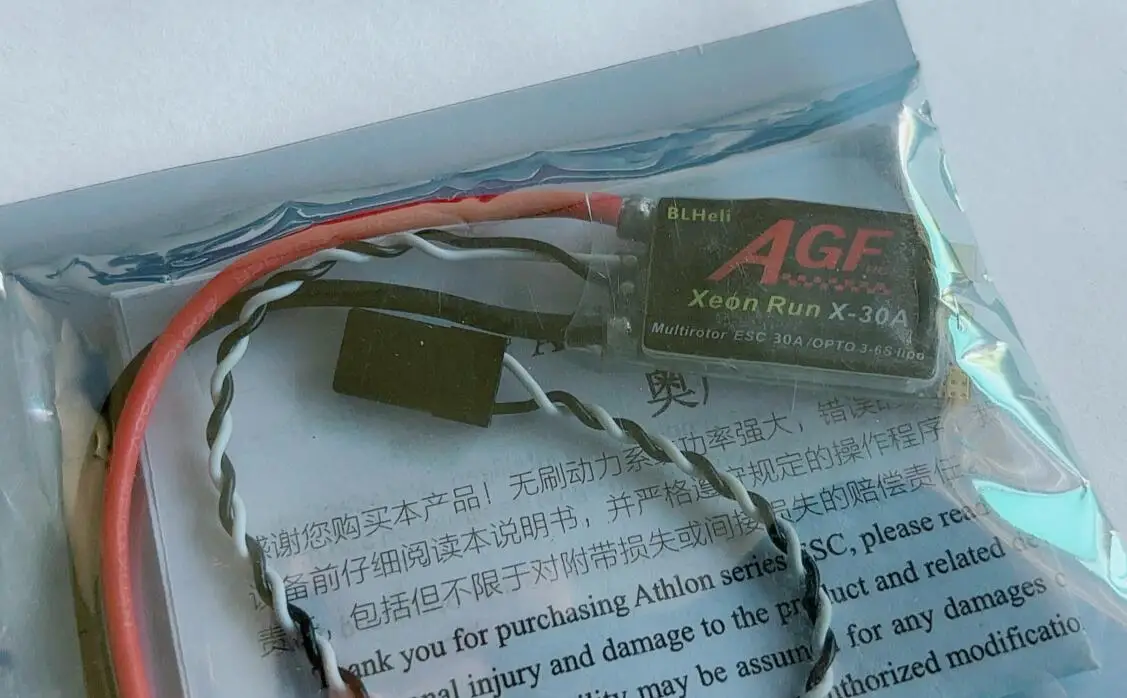 AGFRC XR-30A Xeon Run Dshot600 3-6s BLheli_S 30A EMF8BB21F16G MCU скорость ESC для RC FPV дрона дальнего действия Квадрокоптер Самолет
AGFRC XR-30A Xeon Run Dshot600 3-6s BLheli_S 30A EMF8BB21F16G MCU скорость ESC для RC FPV дрона дальнего действия Квадрокоптер Самолет